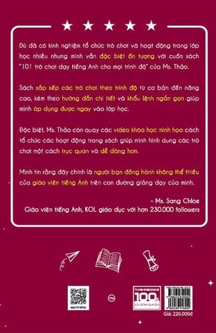 101 Trò chơi dạy tiếng Anh cho mọi trình độ