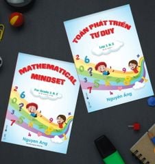 Combo Toán phát triển tư duy bản Tiếng Anh và Tiếng Việt