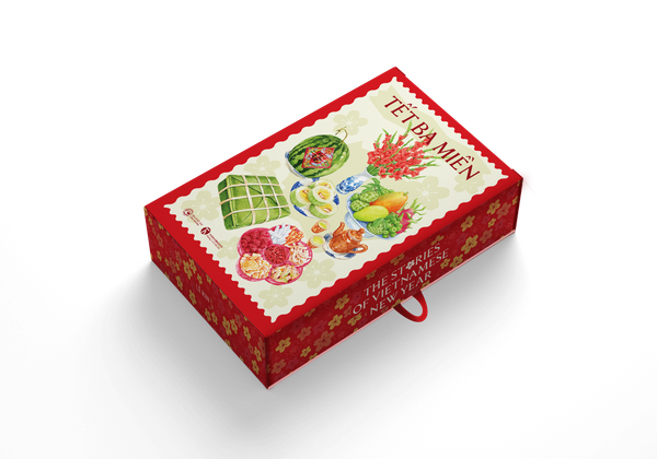 Bộ hộp thẻ Tết ba miền