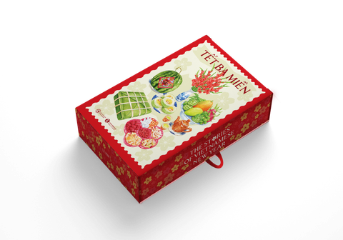 Bộ hộp thẻ Tết ba miền