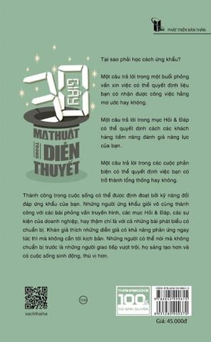 30 giây ma thuật trong diễn thuyết