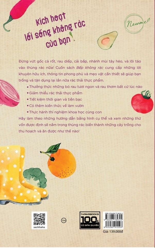 Bếp không rác - tái sinh rau củ