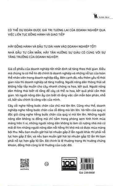 Chứng khoán Hãy đầu tư như một nhà nông