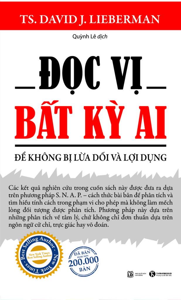[Phiên bản 15 năm] - Bộ Đọc vị bất kỳ ai