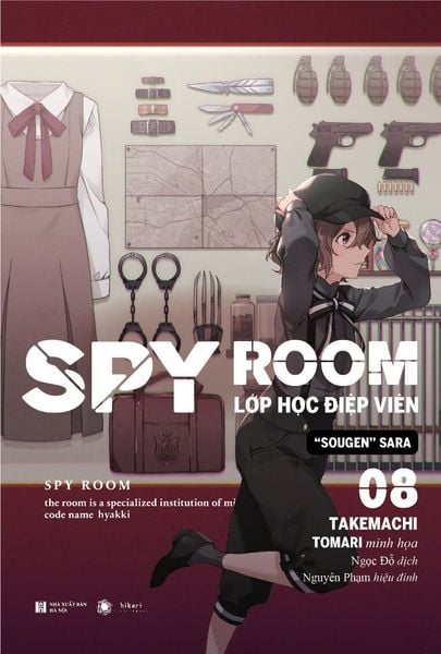 Spy room - Lớp học điện viên 8