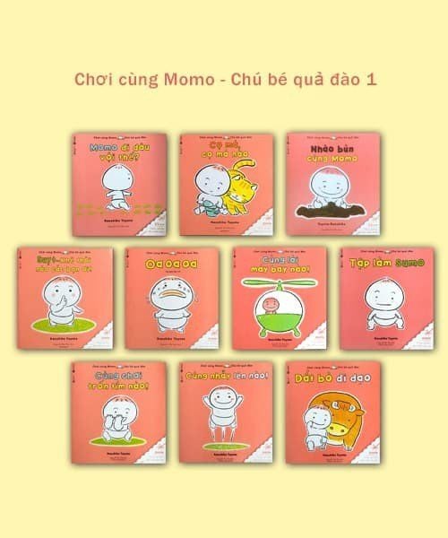 Chơi cùng Momo – Chú bé quả đào 1