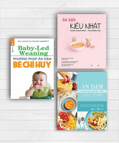 Bộ sách về Phương pháp ăn dặm và cách chế biến
