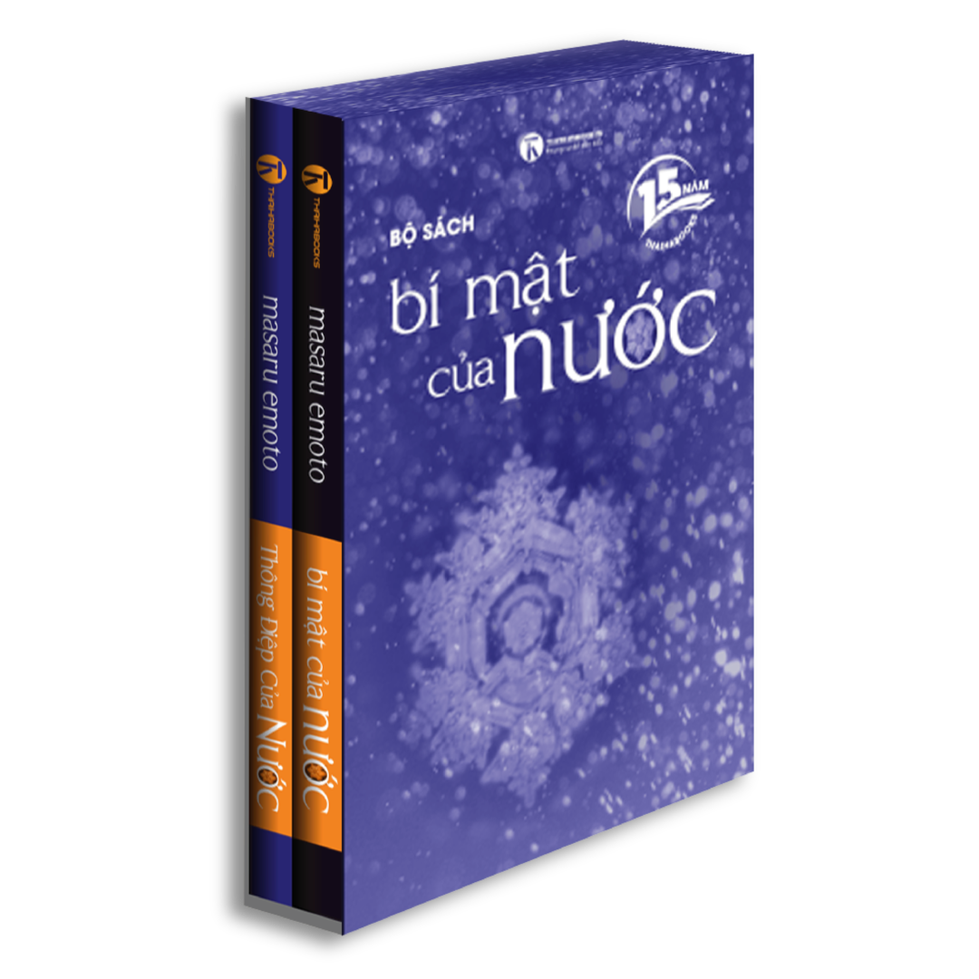 [Phiên bản 15 năm] - Bộ sách Bí mật của nước và Thông điệp của nước
