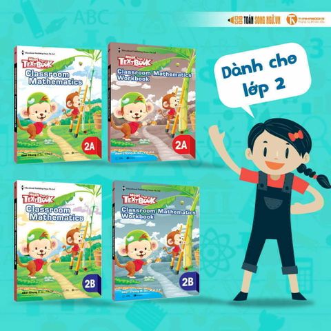 Bộ sách Giáo khoa Singapore - More than a Textbook – Classroom Mathematics Workbook lớp 2