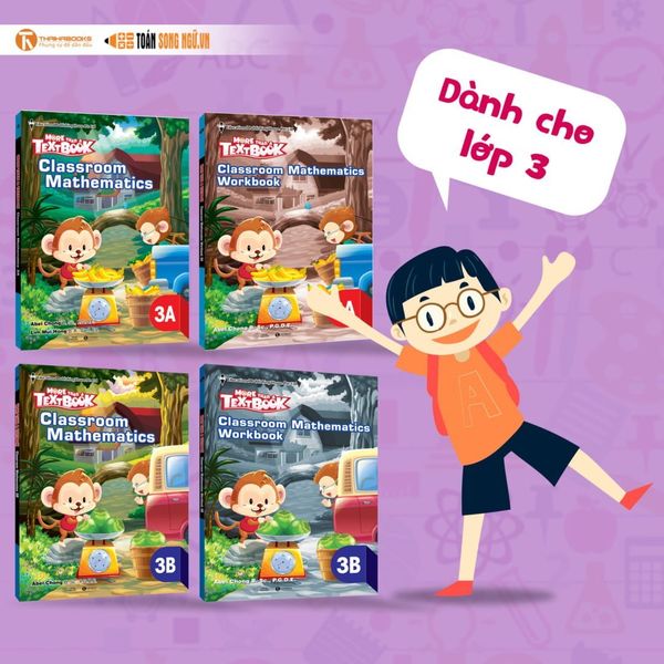 Bộ sách Giáo khoa Singapore - More than a Textbook – Classroom Mathematics Workbook lớp 3