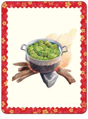 Bộ hộp thẻ Tết ba miền