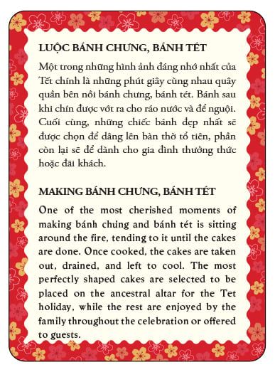 Bộ hộp thẻ Tết ba miền