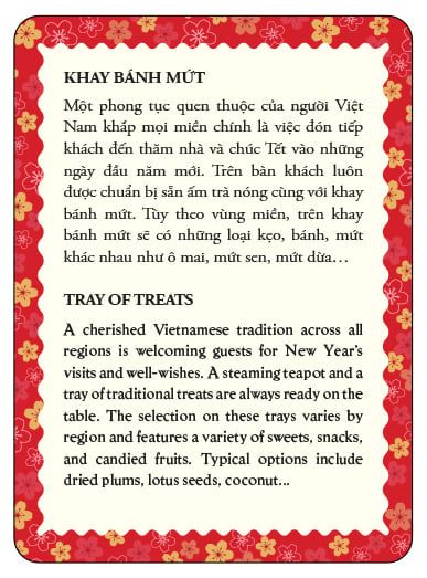 Bộ hộp thẻ Tết ba miền