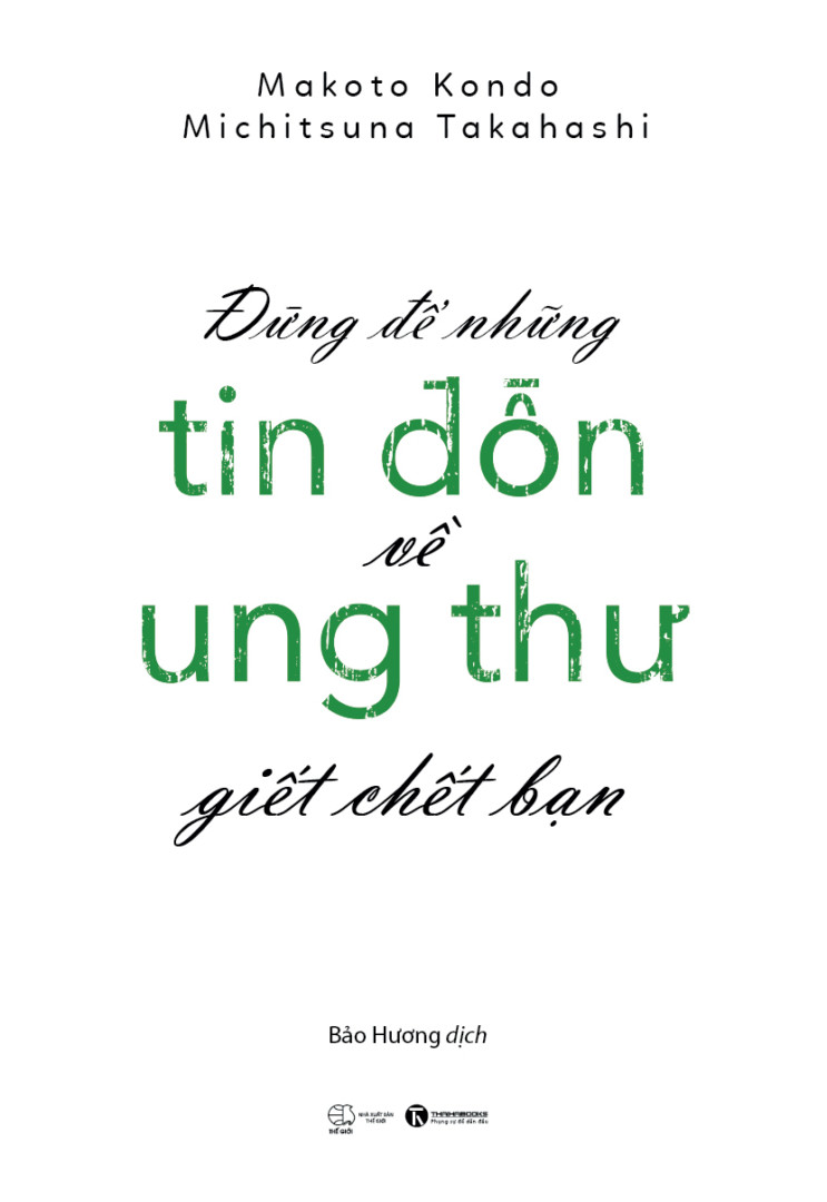 Đừng để những tin đồn về ung thư giết chết bạn