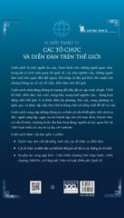 Giới thiệu các tổ chức và diễn đàn trên thế giới