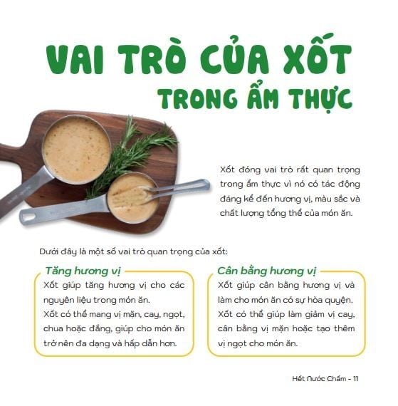 Hết nước chấm!