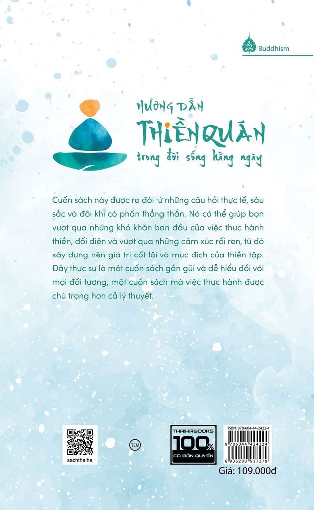 Hướng dẫn thiền quán trong đời sống hằng ngày (Tái bản 2024)