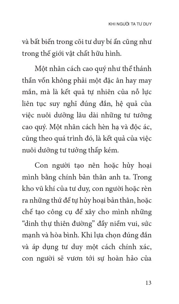 Khi người ta tư duy (sách bỏ túi)