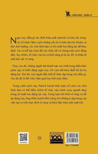 Làm lãnh đạo: Ba động lực tạo ra hiệu quả vượt trội