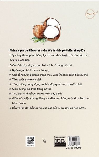 Lợi ích sức khỏe từ dừa