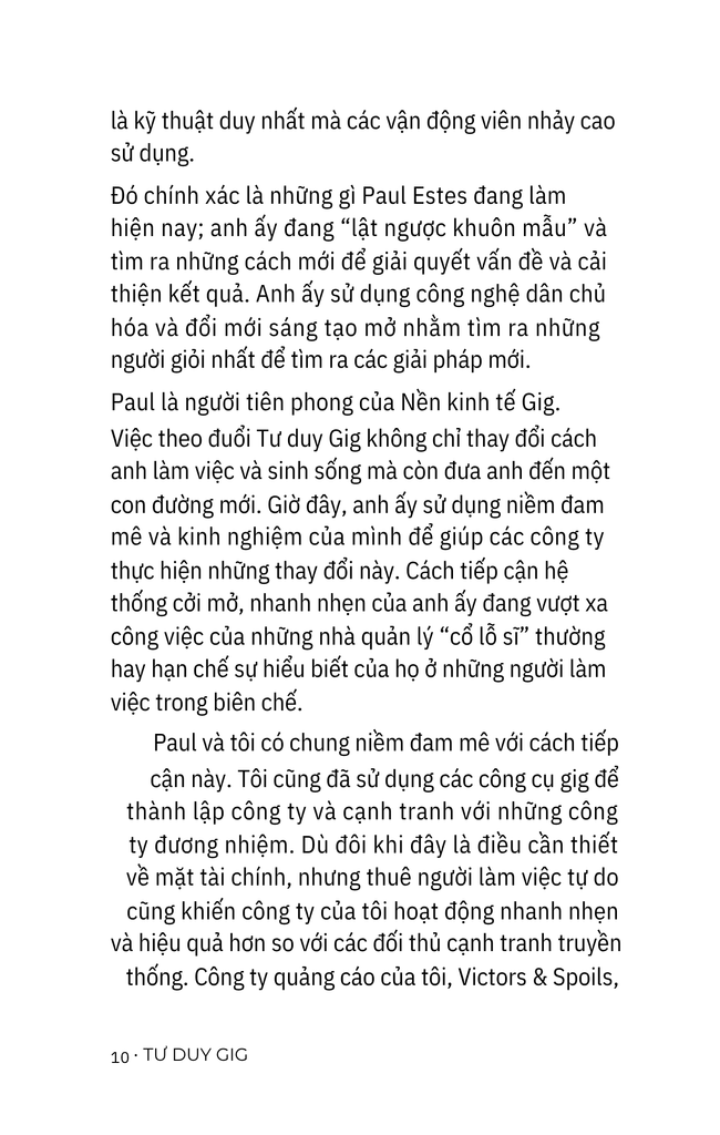 Tư duy GIG: Tối ưu thời gian, đột phá tương lai