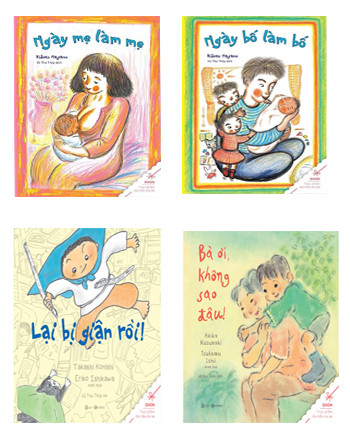 Bộ sách: Ngày mẹ làm mẹ - Ngày bố làm bố