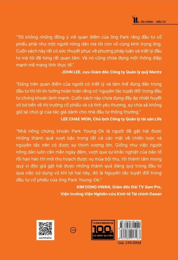 Nguyên tắc tuyệt đối trong đầu tư cổ phiếu