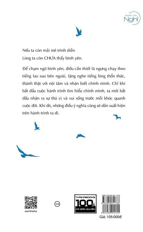 Nhận biết chính mình, bình an sẽ tới