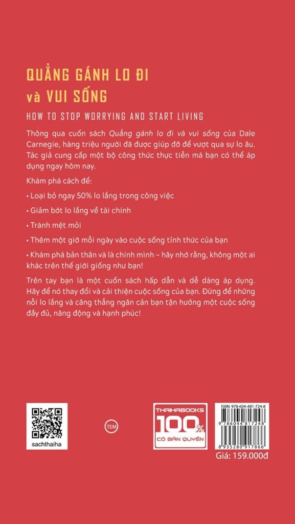 Quẳng gánh lo đi và vui sống