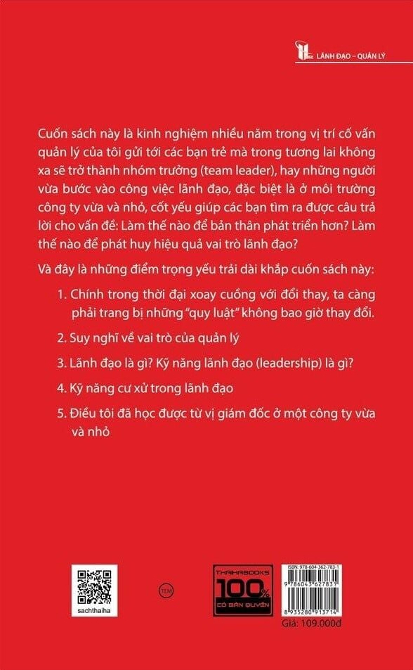 Quy luật bất biến về lãnh đạo