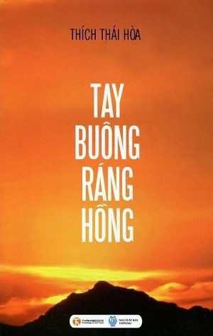 Tay buông ráng hồng