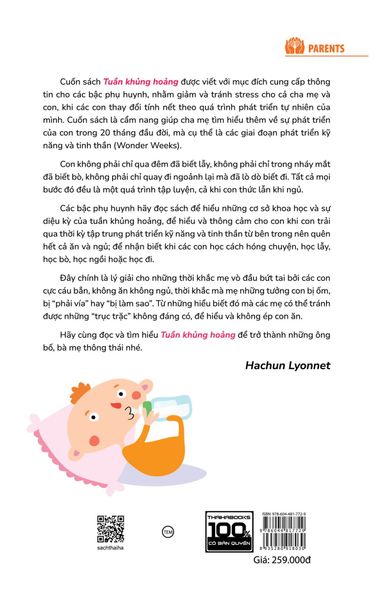 The Wonder Weeks - Tuần khủng hoảng: 10 bước nhảy vọt diệu kỳ trong những tháng đầu đời của trẻ (Tái bản 2024)