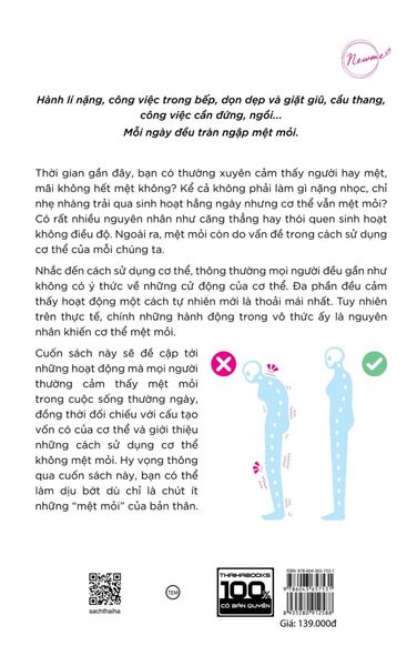 Vận động đúng cách cơ thể không mệt mỏi