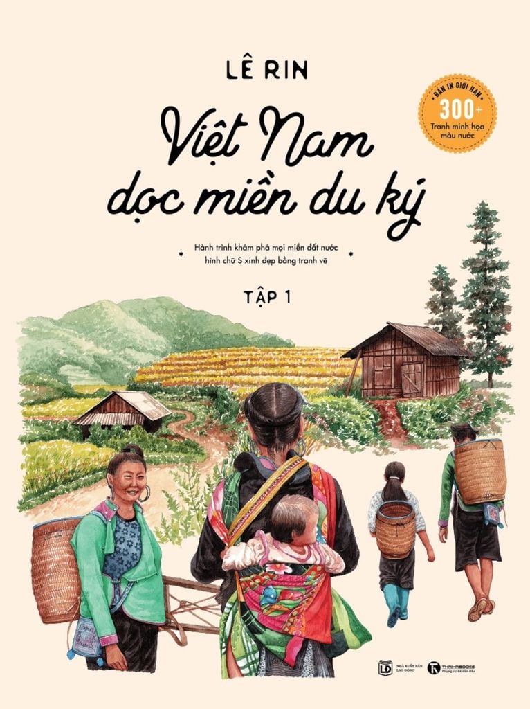 Việt Nam dọc miền du ký tập 1 (bìa cứng)
