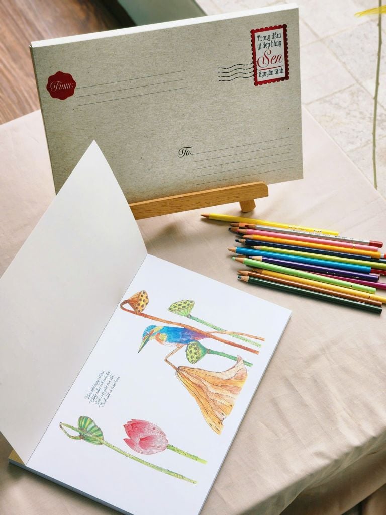 Trong đầm gì đẹp bằng sen (Sách tô màu)