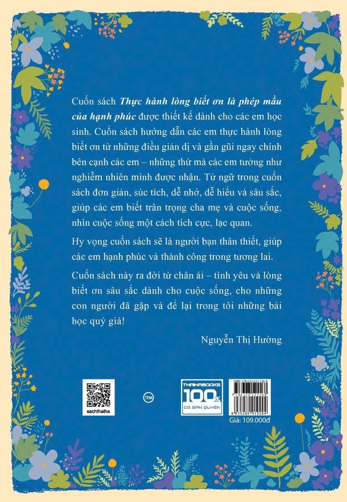 Thực hành lòng biết ơn là phép mầu của hạnh phúc