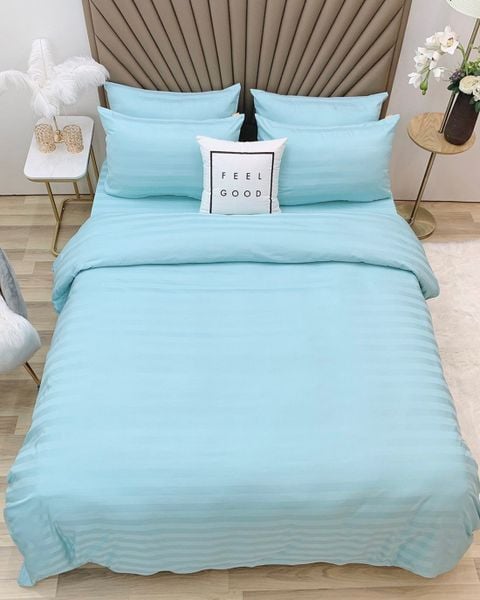 16F5CT3 (CT3S04) - Bộ Drap & Chăn Chần Cotton 3S 160X200X20Cm (5 Món)