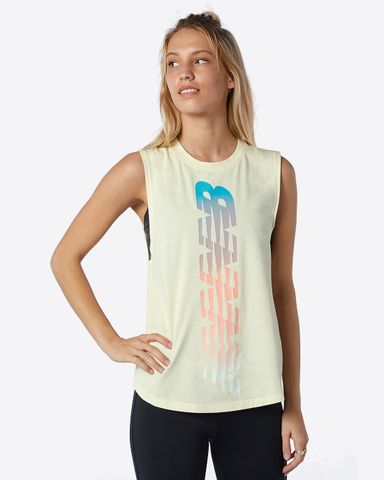 Áo Tank Top Nữ Chần Thun Sau Performance Sport