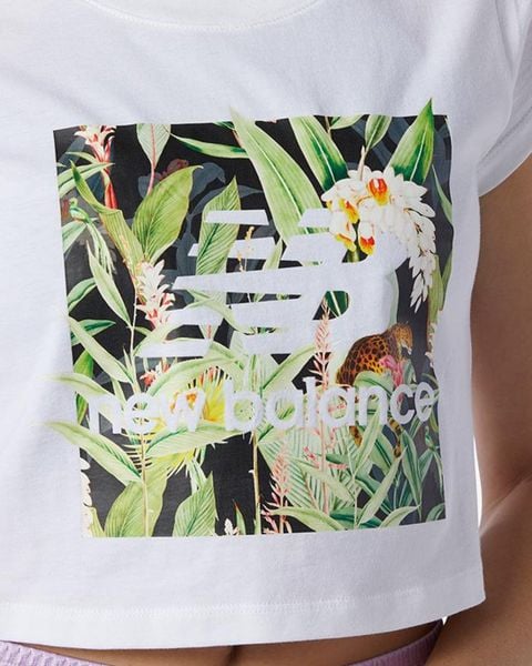 Áo Crop Top Nữ Jersey Tropical