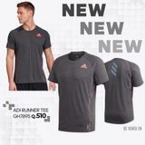 Áo Thun Nam Adi Runner Solid Grey - GH7895