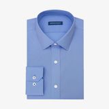 Áo sơ mi công sở cotton chống nhăn tay dài - 201-03-Essential