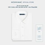 Áo sơ mi công sở cotton chống nhăn tay dài - 202-02-Essential