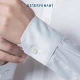 Áo sơ mi công sở cotton chống nhăn, có túi tay dài - 203-01-Essential