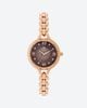 Đồng Hồ Nữ Analog Mặt Tròn Rose Gold 30mm