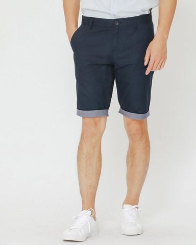 Quần Short Nam Phối Viền Ống