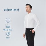 Áo sơ mi cổ tàu Premium cotton chống nhăn, kháng khuẩn tay dài - 302-01