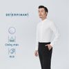 Áo sơ mi cổ tàu Premium cotton chống nhăn, kháng khuẩn tay dài - 302-01