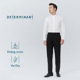 Áo sơ mi cổ tàu Premium cotton chống nhăn, kháng khuẩn tay dài - 302-01