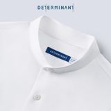 Áo sơ mi cổ tàu Premium cotton chống nhăn, kháng khuẩn tay dài - 302-01