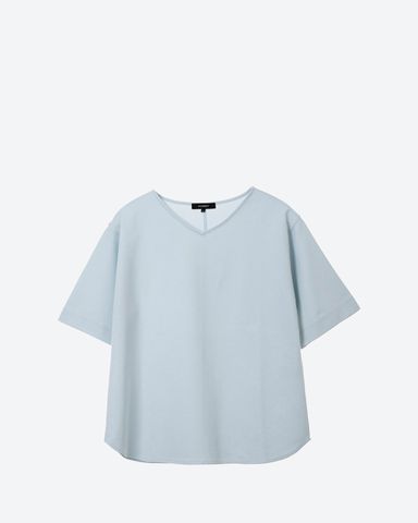 Áo Thun Nữ Cổ Tim Tay Lửng